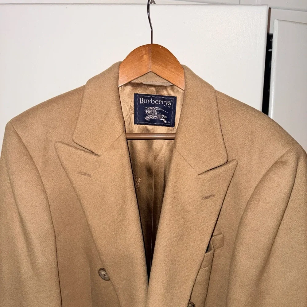Burberry Camel Double-Breasted Trench Coat - Picture 4 of 10